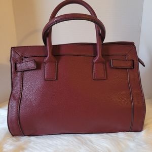 Just Fab Burgundy Satchel